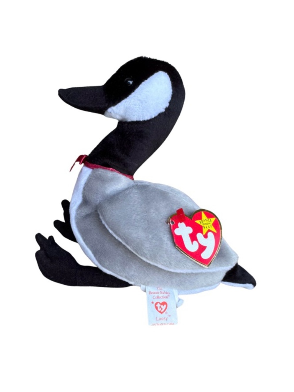 Ty Beanie Baby Loosy Canadian Goose 1998 Collectible Plush